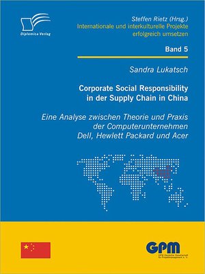 cover image of Corporate Social Responsibility in der Supply Chain in China